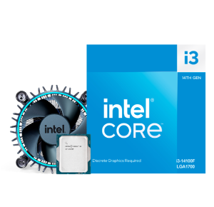 CPU Intel Core i3 14100F Box chính hãng